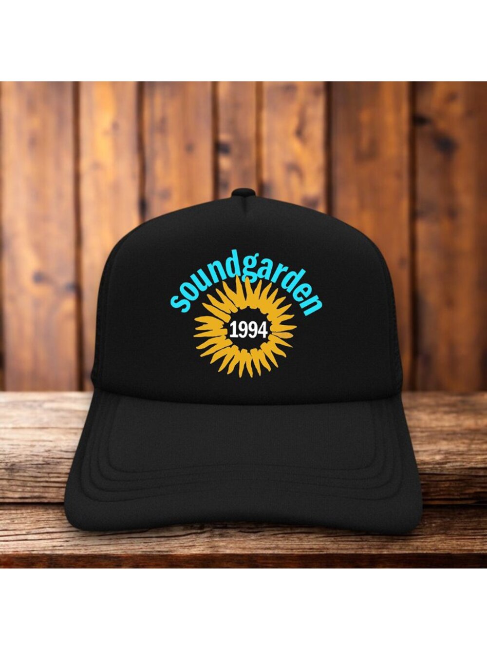 1994 Soundgarden Superunknown Unisex Trucker Hat Black 90s Grunge Metal